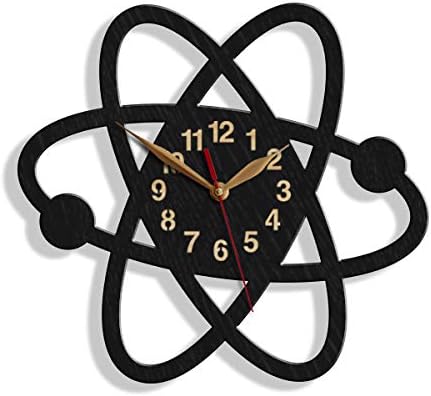 Atomic wall clock with electron orbit design