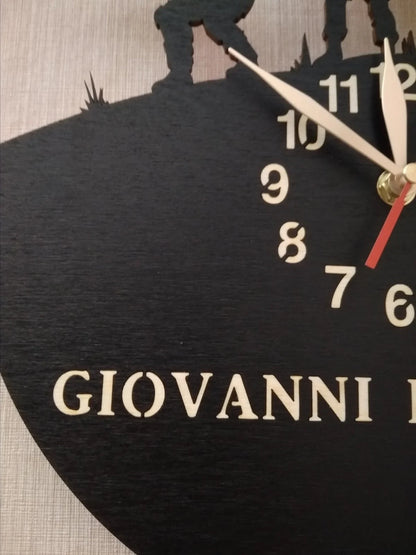 Personalized Military Wall Clock | Gift for Veterans | Size 12 / 18 inches (30 / 45 cm)