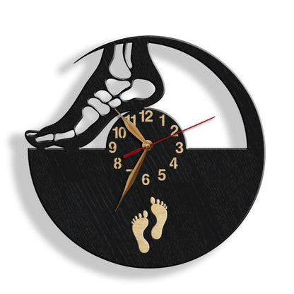 podiatry-doctor-gift-wall-clock